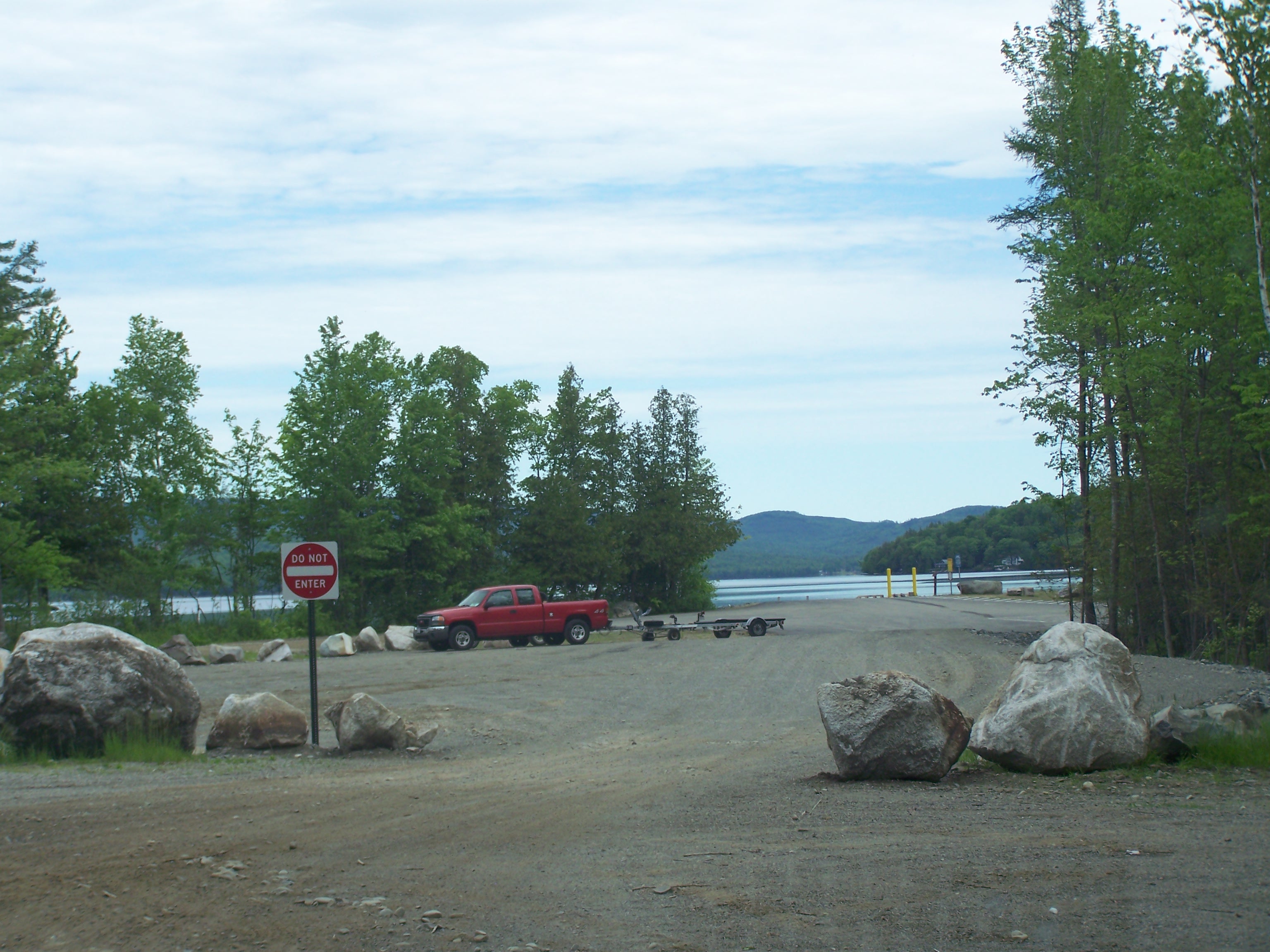 Boat Launch Area Embden Pond Association